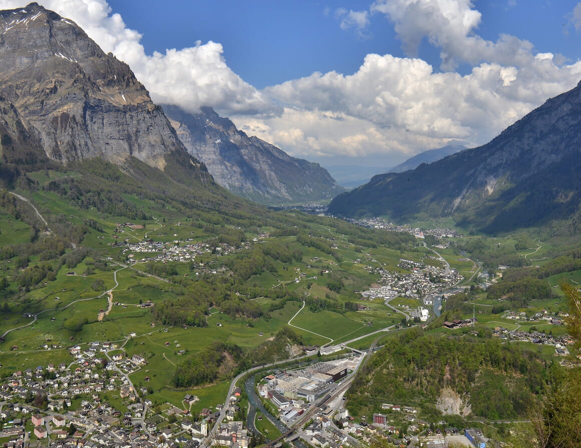 Produktionsstandort: Schwanden, GL Süd